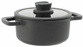 Hrniec Stone  20 cm s pokrievkou – keramický nepriľnavý povrch CeraGreen