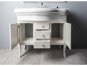 Biele keramické umývadlo 100x54,5 cm Retro – Sapho