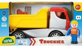 Lena Auto sklápač s figúrkou Truckies, 22 cm