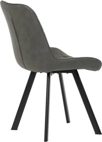 Jedálenská stolička sivá HC-V3066 GREY3