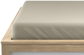 Napínacia plachta z mikrovlákna piesková 180 x 200 cm