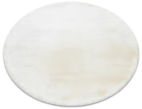 Koberec TEDDY NEW wool 45 krémový, kruh