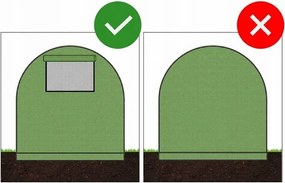 Záhradný fóliovník 3m x 2m x 2m GARDEN LINE – TUN5207