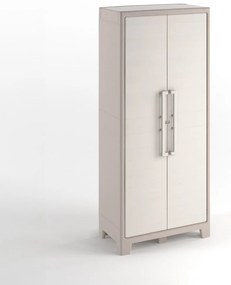 Vysoká plastová, záhradná skriňa GULLIVER (certifikát IPX3), 182x80x44 cm