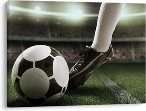 Obraz - Futbalová lopta (70x50 cm)