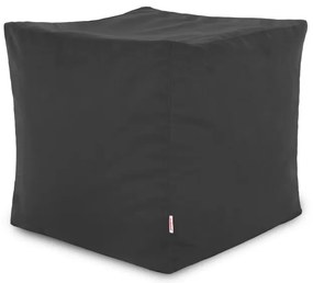 Plyšová taburetka Sivá