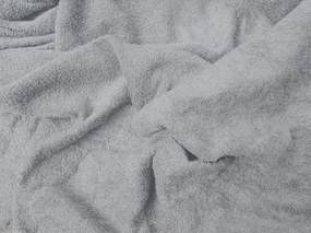 Froté plachta MOLTON sivá 90 x 200 cm