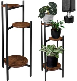 Stojan na kvety TRETORRI RUSTIC čierny