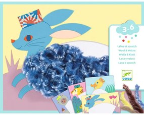 Djeco S klobúčikmi: Tvorenie s vlnou a suchým zipsom