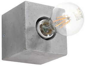 Stropné svietidlo Ariz, betónové telo svietidla