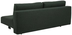 Dvoumístná rozkládací pohovka Malling tmavě zelená