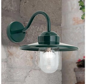 Orion AL 11-1313 - Vonkajšia nástenná lampa EDWARD 1xE27/60W/230V IP44 zelená
