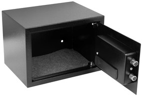 Digitálny trezor BestBerg BBSB-3C / 20 x 31 x 20 cm / čierna