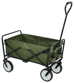 Zahradní vozík TYRS 145L zelený