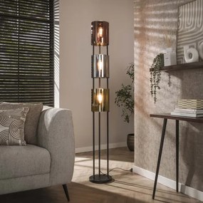 Stojaca lampa 73-45 Lucente 3L Multicolour Glass  - Komfort-nábytok