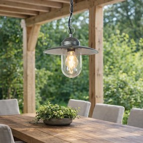 Priemyselné závesné svietidlo zinku IP44 - Mníchov