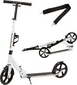 Bauerkraft Skladacia mestská kolobežka pre deti a mládež, 200 mm kolesá, hliník, držiak na fľašu
