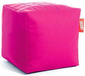 Sedací vak taburetka Kodura ružový