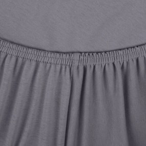 JERSEY PRESTIERADLO JERSEY3 90X200 CM TMAVOSIVÉ