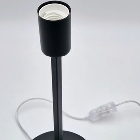 Stolná lampa ASTRID 1xE27/60W/230V matná čierna