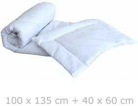 Súprava detskej prikrývky 100x135 cm a vankúša 40x60 cm (Baby klasik)