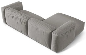 Svetlosivá modulárna rohová pohovka (ľavý roh) Martina – Micadoni Home