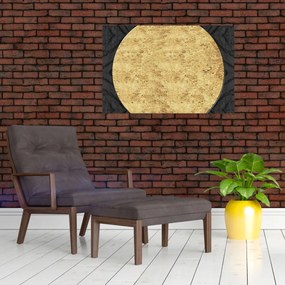 Obraz - Zlatá štruktúra N⁰2 (90x60 cm)