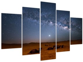Obraz - Noc v púšti (150x105 cm)