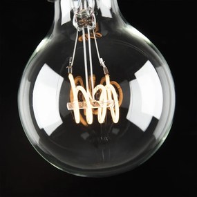 Teplá LED žiarovka E27, 4 W - Kave Home