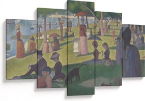 Obraz - Georges Seurat, A Sunday on La Grande Jatte, reprodukcia (150x105 cm)