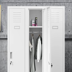 Kovová pracovná skriňa KACPER II 1 Plus 400 x 1800 x 500 mm