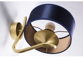 Jupiter 2115 - Nástenné svietidlo KASZMIR 1xE27/15W/230V modré/zlaté