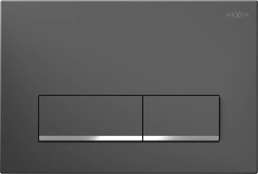 Mexen Fenix 12, splachovacie tlačidlo pre Mexen modul, grafitová-chrómová, 601266