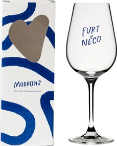 Bella Rose Pohár na víno Furt něco + krabička