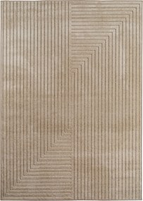 Ayyildiz, Kusový koberec Nova 1202 beige - na von aj na doma, 80x150, béžová, chodba / predsieň