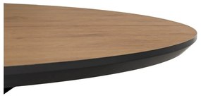 Okrúhly rozkladací jedálenský stôl s prídavnou doskou ø 120 cm Rocía – Ixia