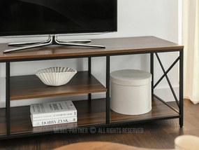 TV stolík/skrinka Jabalinas (čierna). Akcia -18%. Vlastná spoľahlivá doprava až k Vám domov. 1137067
