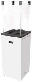Ohrievač na záhradu Patio Slim White
