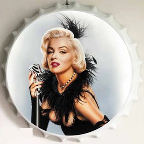 Ceduľa vrchnák Merilyn Monroe