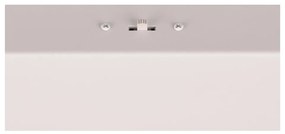 Biele LED závesné svietidlo s kovovým tienidlom Nala – Trio Select