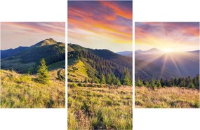 Obraz - Lesná krajina (90x60 cm)