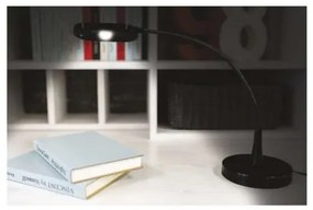 EMOS LED stolová lampa, čierna