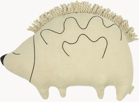 Detský vyšívaný vankúš z francúzskeho ľanu Enzo the Hedgehog