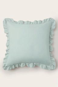 Saténová obliečka na vankúš RUFFY PREMIUM šalviová Rozmer: 50x70 cm