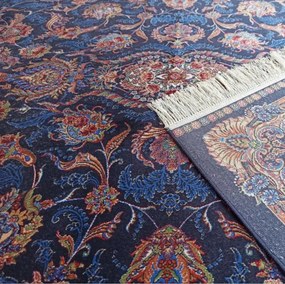 Koberec Exkluzívny Qum Silk 08 modrý