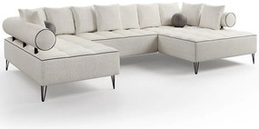 Rohová sedacia súprava Vivienne U pravý Lambi 08