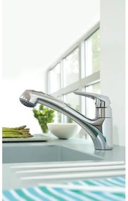 GROHE 32257001 - Drezová batéria EURODISC lesklý chróm