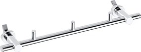 Bemeta Design RAWELL: Držiak uterákov na vykurovacie teleso, 300 mm, s háčikmi, lesk - 134504222