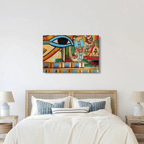Obraz s egyptskými motívmi (90x60 cm)