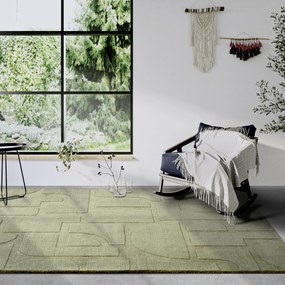 Villeroy & Boch Kusový koberec 106177 Green, 190x280, zelená, obývacia izba